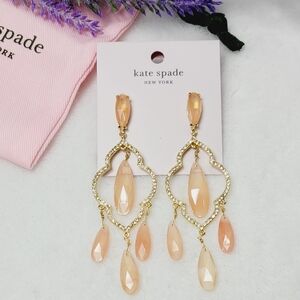 Kate Spade Lantern Gems Chandelier Earrings
